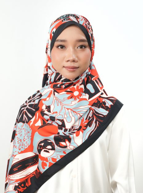 SATIN SHAWL BLACK NEW ORANGE 4 SATIN SHAWL BLACK NEW ORANGE 4