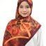 SATIN SHAWL BRAVO BURGUNDY 4
