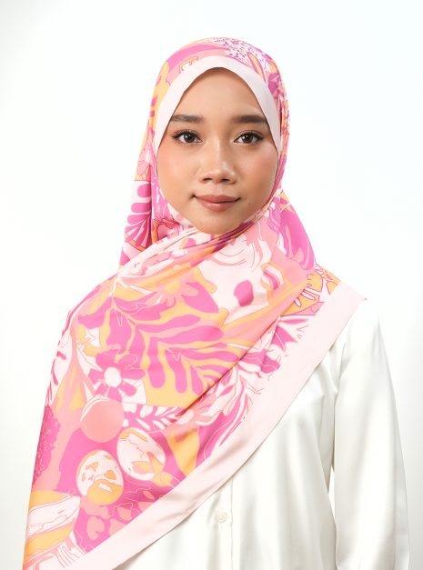 SATIN SHAWL CITRUS 4