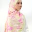 SATIN SHAWL HONEYDEW 1