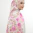 SATIN SHAWL PINK HAZE 1