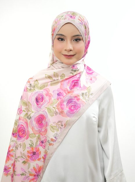 SATIN SHAWL PINK HAZE 3