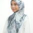 SQ COTTON VOILE BORDERING BLUE 2