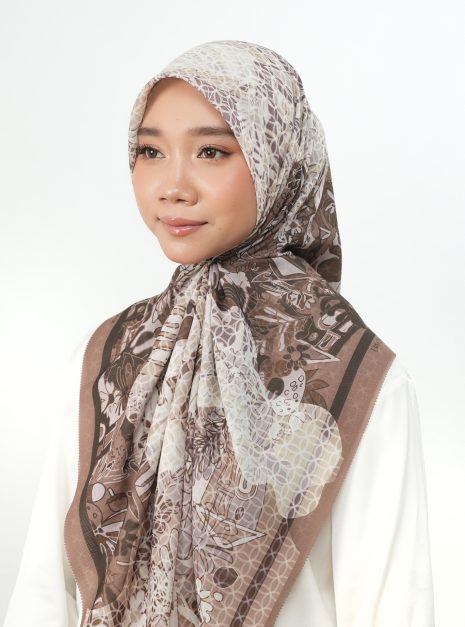 SQ COTTON VOILE ESPRESSO 2