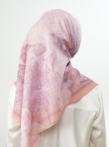 SQ COTTON VOILE GROOVY GUAVA 1 SQ COTTON VOILE GROOVY GUAVA 1