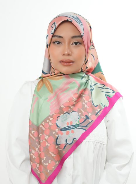 SQ SATIN RASPBERRY 1